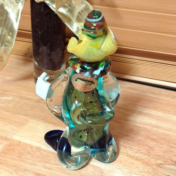 Rare HTF Vintage 💎 Murano, Italy 🤡 hand-blown VENETIAN GLASS CLOWN 🤡 pristine - Picture 7 of 11